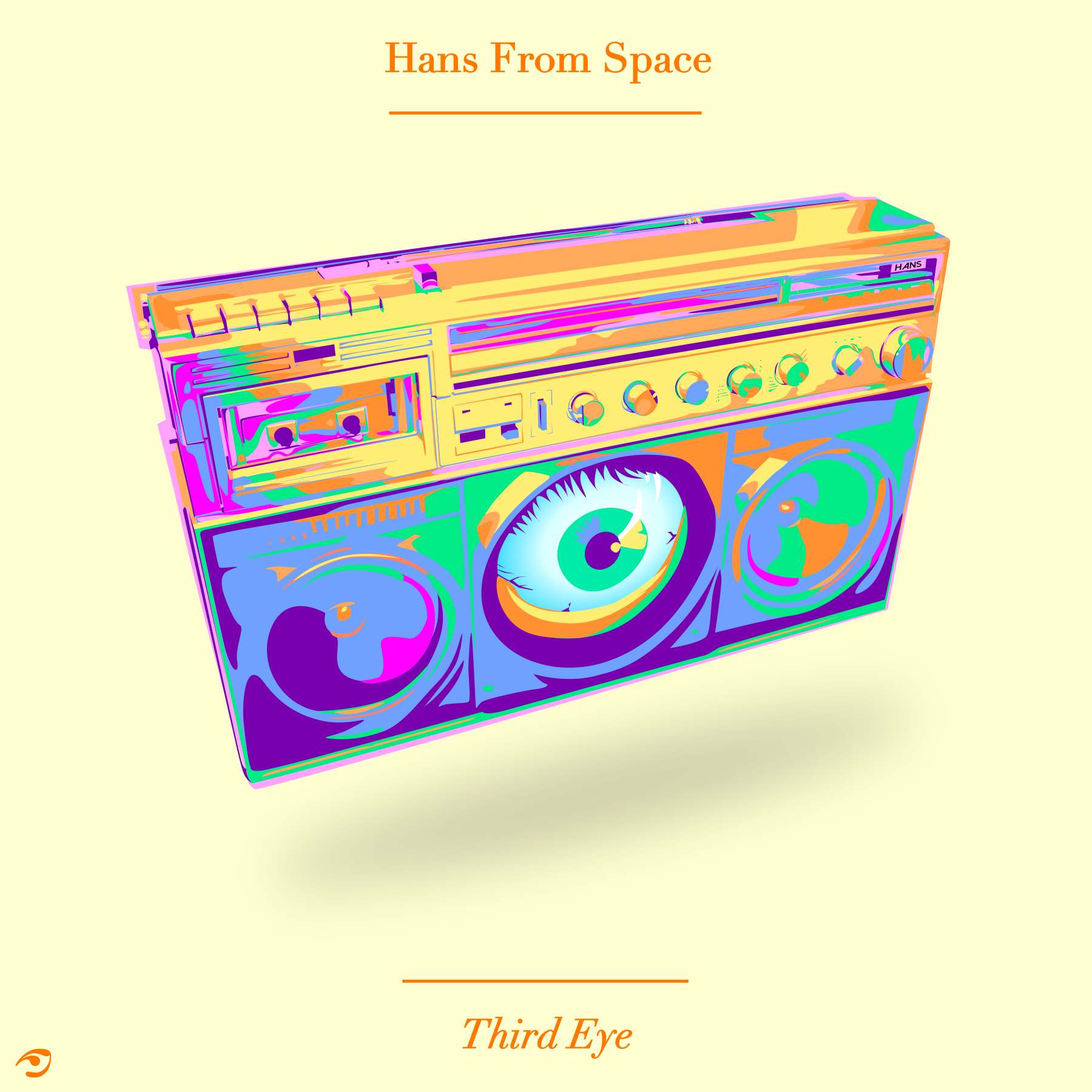 "Hans From Space - Third Eye" Cover Artwork