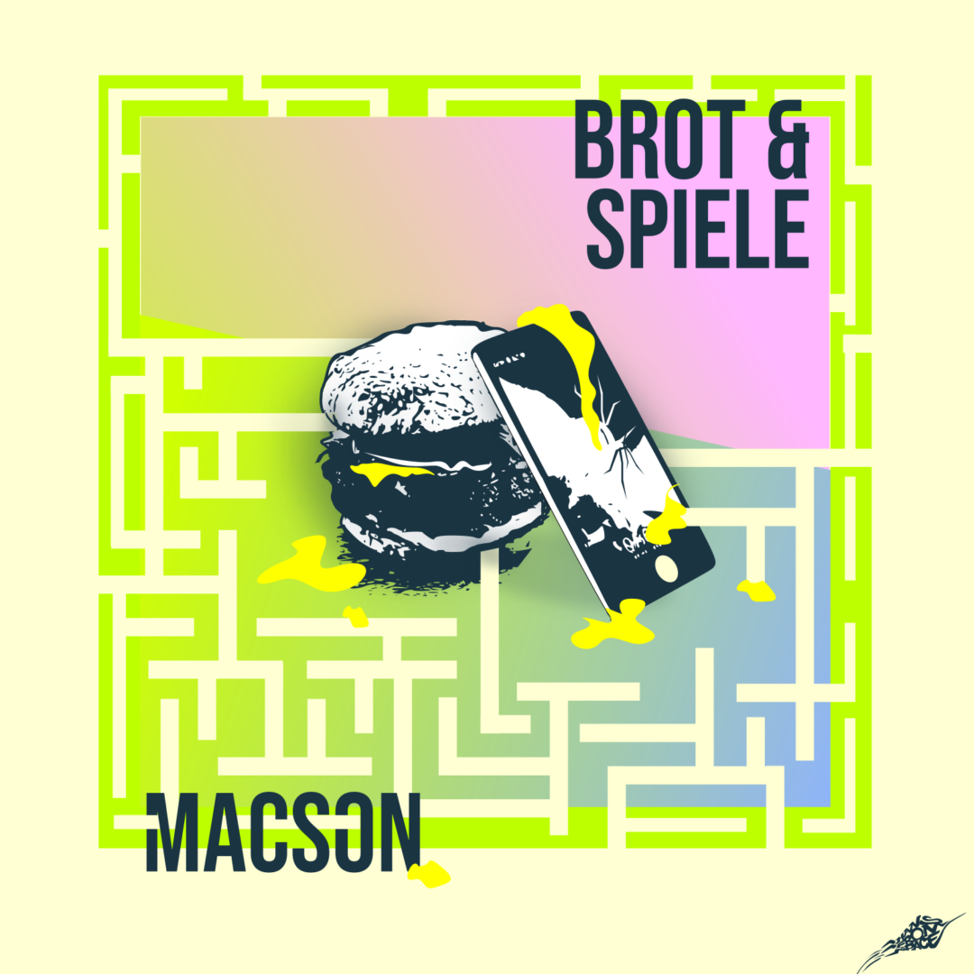 Macson - Brot und Spiele EP Coverartwork von Hans From Space